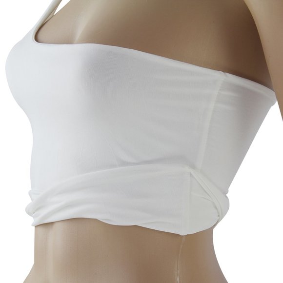 Women White Top Summer One Shoulder - Picture 9 of 12